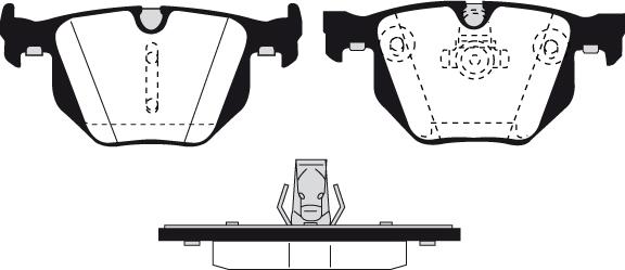 Raicam RA.0554.3 - Тормозные колодки, дисковые, комплект autosila-amz.com