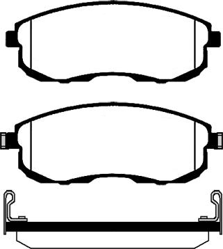 Raicam RA.0516.0 - Тормозные колодки, дисковые, комплект autosila-amz.com