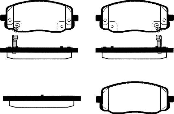 Raicam RA.0512.0 - Тормозные колодки, дисковые, комплект autosila-amz.com