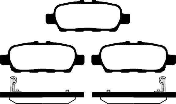 Raicam RA.0526.2 - Тормозные колодки, дисковые, комплект autosila-amz.com