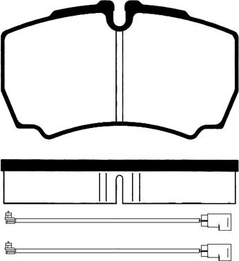 Dynamatrix DBP4140 - Тормозные колодки, дисковые, комплект autosila-amz.com