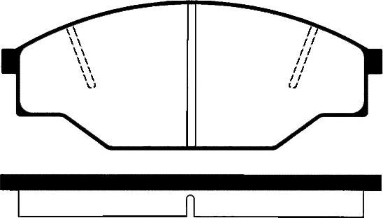 Raicam RA.0576.0 - Тормозные колодки, дисковые, комплект autosila-amz.com