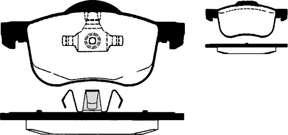 Raicam RA.0693.0 - Тормозные колодки, дисковые, комплект autosila-amz.com