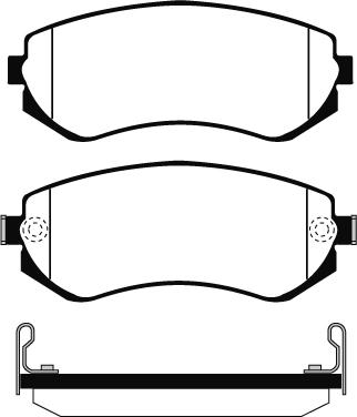 Raicam RA.0613.0 - Тормозные колодки, дисковые, комплект autosila-amz.com