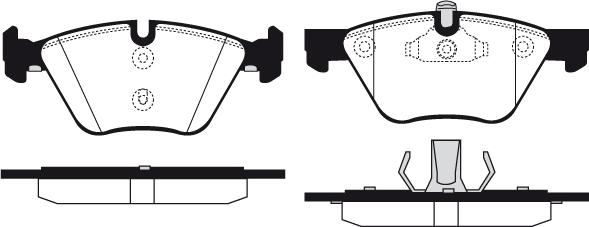 Raicam RA.0632.7 - Тормозные колодки, дисковые, комплект autosila-amz.com