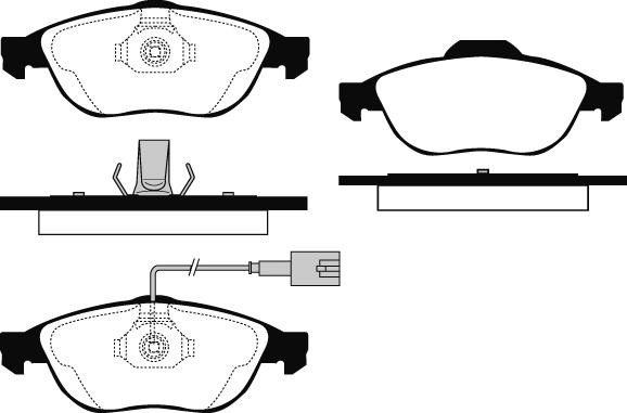 Icer 181446-071 - Тормозные колодки, дисковые, комплект autosila-amz.com