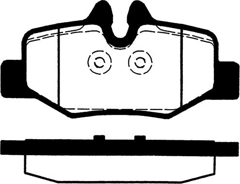 Raicam RA.0845.0 - Тормозные колодки, дисковые, комплект autosila-amz.com