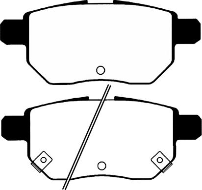 Raicam RA.0864.1 - Тормозные колодки, дисковые, комплект autosila-amz.com