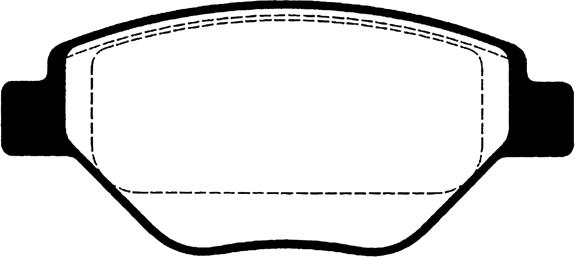 Raicam RA.0814.0 - Тормозные колодки, дисковые, комплект autosila-amz.com