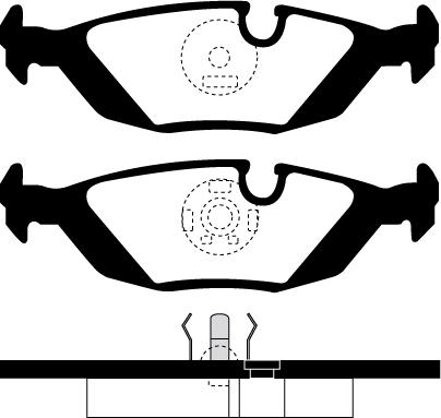 Raicam RA.0311.0 - Тормозные колодки, дисковые, комплект autosila-amz.com