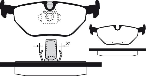 Raicam RA.0387.0 - Тормозные колодки, дисковые, комплект autosila-amz.com