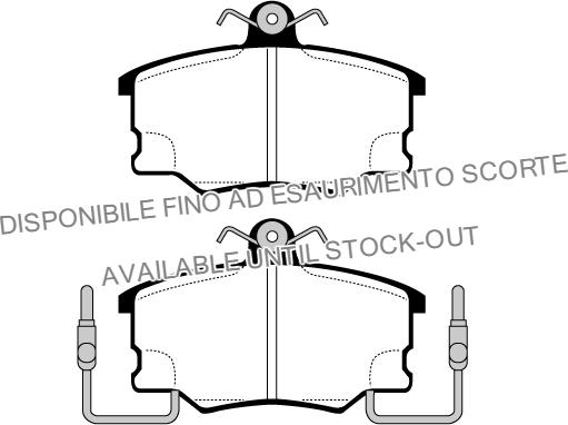 HELLA 8DB 355 017-671 - Тормозные колодки, дисковые, комплект autosila-amz.com