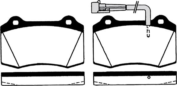 Raicam RA.0752.0 - Тормозные колодки, дисковые, комплект autosila-amz.com