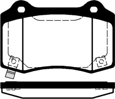 Valeo 670481 - Тормозные колодки, дисковые, комплект autosila-amz.com