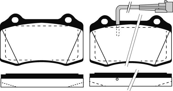 Raicam RA.0752.2 - Тормозные колодки, дисковые, комплект autosila-amz.com