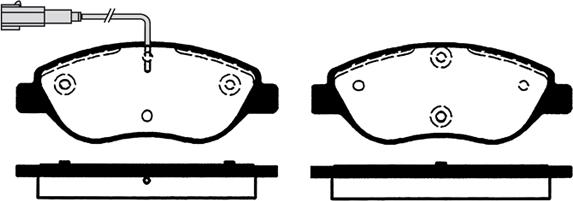 Raicam RA.0762.2 - Тормозные колодки, дисковые, комплект autosila-amz.com