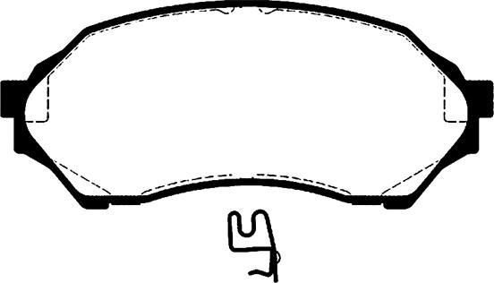 Raicam RA.0732.0 - Тормозные колодки, дисковые, комплект autosila-amz.com