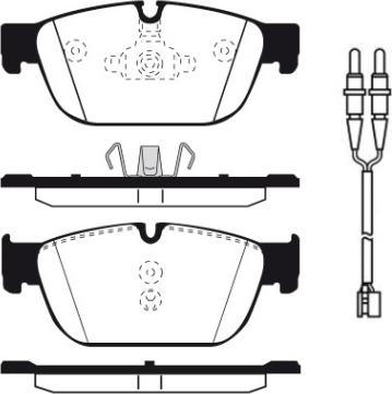 Magneti Marelli 363916061134 - Тормозные колодки, дисковые, комплект autosila-amz.com