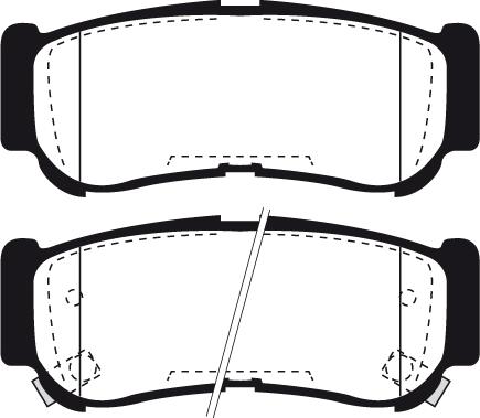 Raicam RA.1054.0 - Тормозные колодки, дисковые, комплект autosila-amz.com