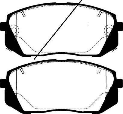 Raicam RA.1009.1 - Тормозные колодки, дисковые, комплект autosila-amz.com