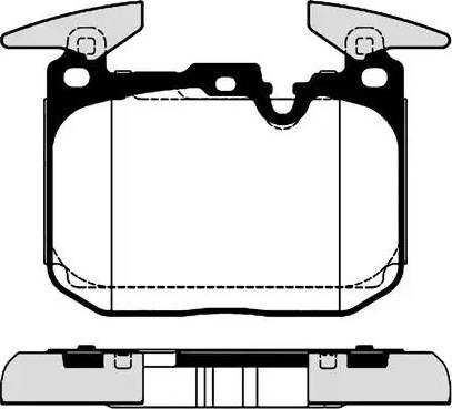 EUROREPAR A411000298 - Тормозные колодки, дисковые, комплект autosila-amz.com