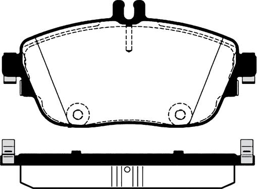 Raicam RA.1021.0 - Тормозные колодки, дисковые, комплект autosila-amz.com