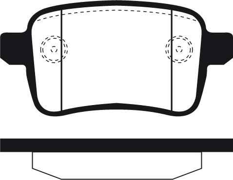 Raicam RA.1105.0 - Тормозные колодки, дисковые, комплект autosila-amz.com