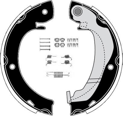 Raicam RA29831 - Комплект тормозных колодок, барабанные autosila-amz.com