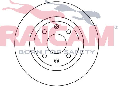 Raicam RD00542 - Тормозной диск autosila-amz.com