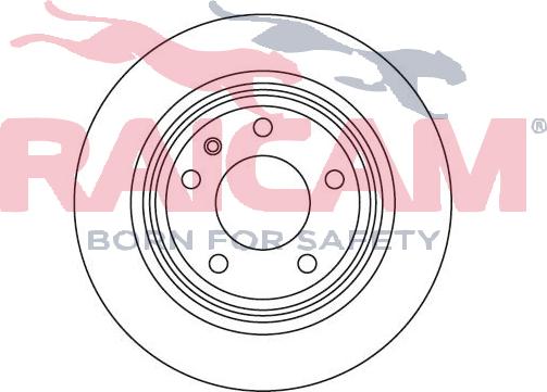 Raicam RD00056 - Тормозной диск autosila-amz.com