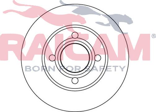 Raicam RD00864 - Тормозной диск autosila-amz.com