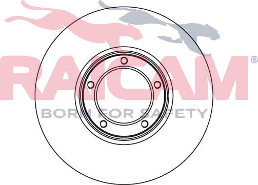 Raicam RD00236 - Тормозной диск autosila-amz.com