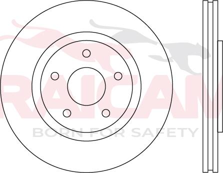 Raicam RD01619 - Тормозной диск autosila-amz.com