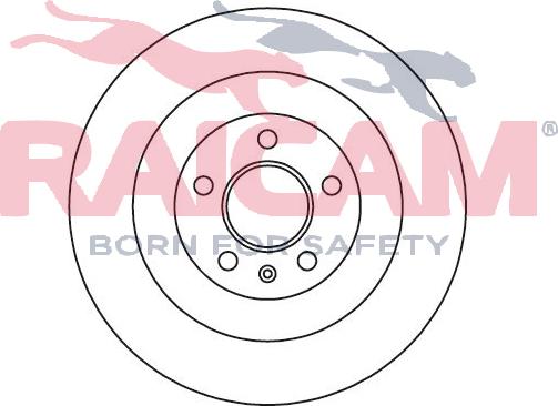 Raicam RD01133 - Тормозной диск autosila-amz.com