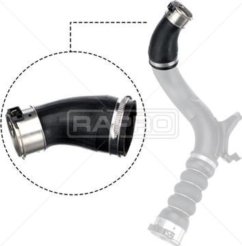 Rapro R19953 - Трубка, нагнетание воздуха autosila-amz.com