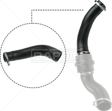 Rapro R16242 - Трубка, нагнетание воздуха autosila-amz.com