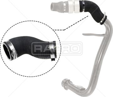 Rapro R11593 - Трубка, нагнетание воздуха autosila-amz.com