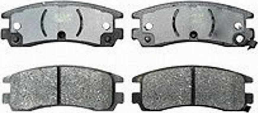 Raybestos PGD-698 - Тормозные колодки, дисковые, комплект autosila-amz.com