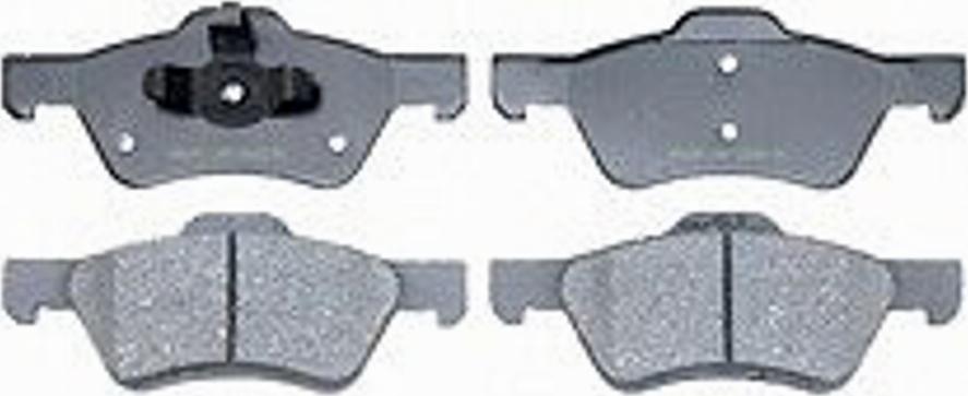 Raybestos SGD1047C - Тормозные колодки, дисковые, комплект autosila-amz.com