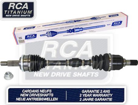 RCA France KI920N - Приводной вал autosila-amz.com