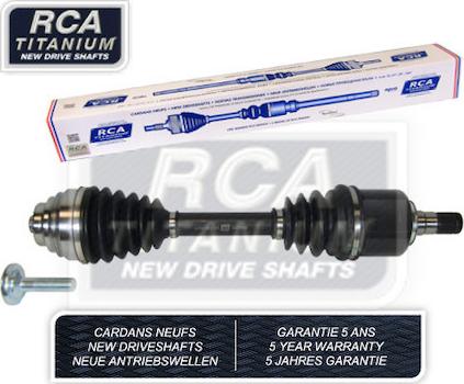 RCA France MIN131N - Приводной вал autosila-amz.com