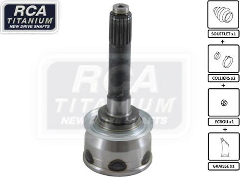 RCA France OA93 - Шарнирный комплект, ШРУС, приводной вал autosila-amz.com