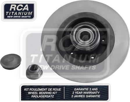 RCA France RCABK05 - Тормозной диск autosila-amz.com