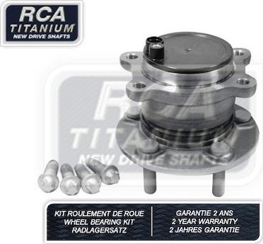 RCA France RCAK1458 - Комплект подшипника ступицы колеса autosila-amz.com