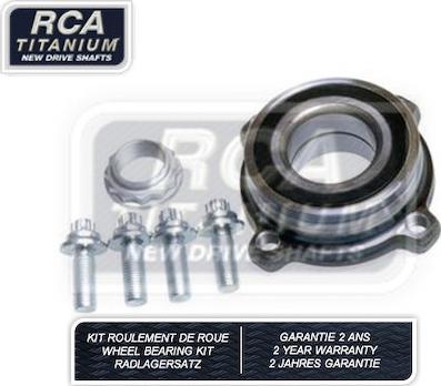 RCA France RCAK1461 - Комплект подшипника ступицы колеса autosila-amz.com