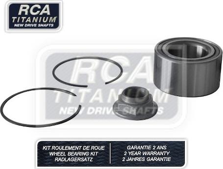 RCA France RCAK1420 - Комплект подшипника ступицы колеса autosila-amz.com