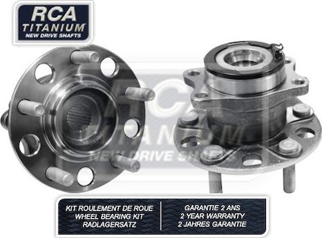 RCA France RCAK1421 - Комплект подшипника ступицы колеса autosila-amz.com