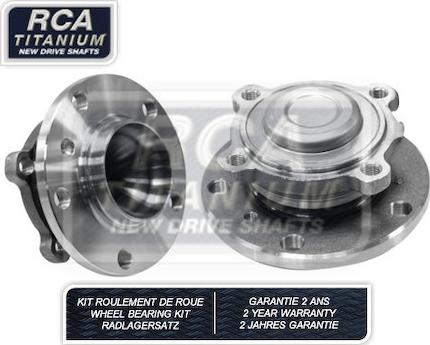 RCA France RCAK1547 - Комплект подшипника ступицы колеса autosila-amz.com