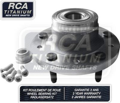 RCA France RCAK1556 - Комплект подшипника ступицы колеса autosila-amz.com