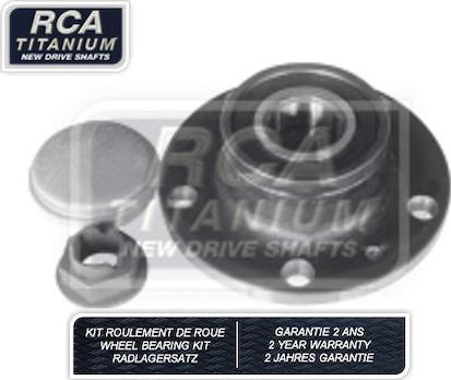 RCA France RCAK1531 - Комплект подшипника ступицы колеса autosila-amz.com